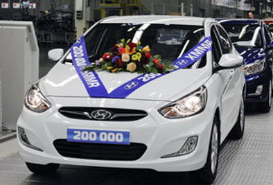 Российский завод Hyundai работает с опережением